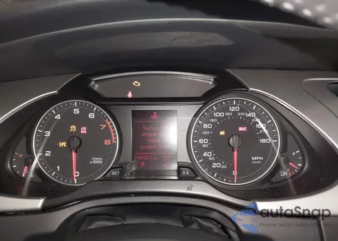 2011 Audi A4 2.0T Premium z USA, uszkodzony, nr VIN WAUBFAFLXBN021326